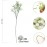 52cm White Gypsophila Artificial Flowers Wedding DIY Bouquet Decoration Arrangement Plastic Home Decor