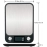 Kitchen Scale 15Kg/1g Weighing Food Coffee Balance Smart Electronic Digital Scales Stainless Steel Design for Cooking and Baking